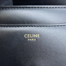 将图像加载到图库查看器中，CELINE 16 Saze Black197983BEY.38NO Leather Size Mini

