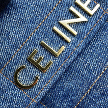Load image into Gallery viewer, CELINE ChainShoulder Bag Blue11127 2ETN 07DD Denim
