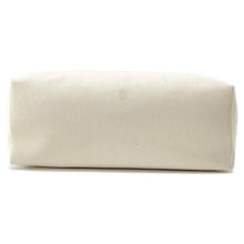 将图像加载到图库查看器中，CELINE ★Horizontal Cabas White/Brown190062 Canvas Leather
