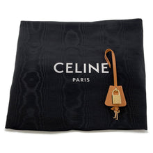 将图像加载到图库查看器中，CELINE Horizontal Cabas White/Brown190062 Canvas Leather
