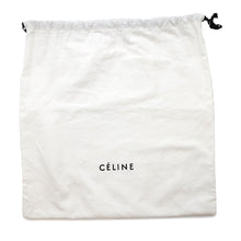 将图像加载到图库查看器中，CELINE Luggage micro shopper Black/Khaki/Gray Leather
