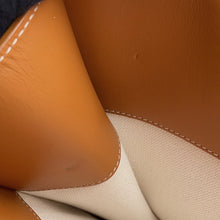将图像加载到图库查看器中，CELINE Vertical Cabas Natural/Tan190402 Canvas Leather
