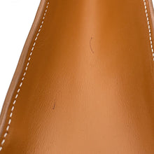 将图像加载到图库查看器中，CELINE Vertical Cabas Natural/Tan190402 Canvas Leather
