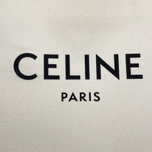 将图像加载到图库查看器中，CELINE Vertical Cabas Natural/Tan190402 Canvas Leather
