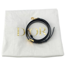 将图像加载到图库查看器中，Dior Montaigne 30 Saint Honore 2WAY Handbag Black Leather Size Small
