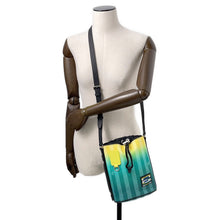 Load image into Gallery viewer, LOUIS VUITTON ★Sac Marins Yellow/GreenM59920 Damier stripe
