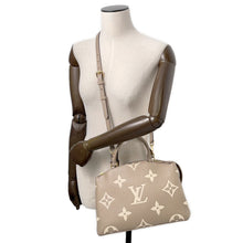 将图像加载到图库查看器中，LOUIS VUITTON ★Petit Pare Tourterelle ClaimsM58914 Bicolor Monogram Empreinte Leather Size PM
