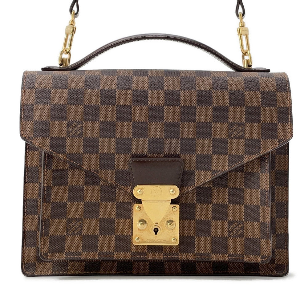 LOUIS VUITTON Monceau SPO RedN48088 Damier Ebene Canvas
