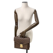 Load image into Gallery viewer, LOUIS VUITTON Monceau SPO RedN48088 Damier Ebene Canvas
