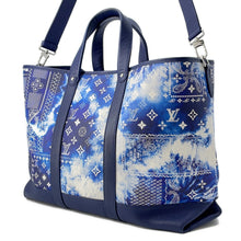 Load image into Gallery viewer, LOUIS VUITTON Trolley tote BlueM20553 Monogram ・Bandana
