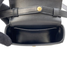 Load image into Gallery viewer, CELINE Triomphe Claude Shoulder Bag Black10I513 Leather Size Mini
