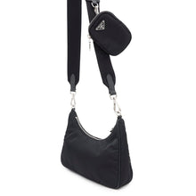 Load image into Gallery viewer, PRADA Shoulder Bag Re-Edition 2005 Black1BH204 Nylon
