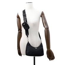 Load image into Gallery viewer, PRADA Shoulder Bag Re-Edition 2005 Black1BH204 Nylon
