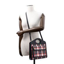 Load image into Gallery viewer, BURBERRY Pocket bag 2wayShoulder Black/Red8035841 Nylon Leather

