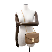 Load image into Gallery viewer, CELINE CMedium ChainShoulder Beige187253 Calf Leather
