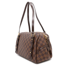 将图像加载到图库查看器中，LOUIS VUITTON ★Rivington RedN41157 Damier Ebene Canvas Size PM
