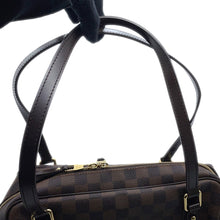 将图像加载到图库查看器中，LOUIS VUITTON ★Rivington RedN41157 Damier Ebene Canvas Size PM
