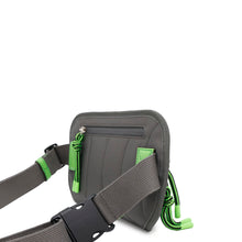 Load image into Gallery viewer, GUCCI ★GG Nylon belt bag Gray/Red/Green752102 Nylon Rubber
