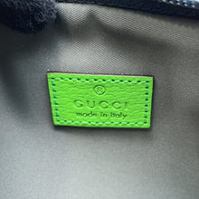 将图像加载到图库查看器中，GUCCI GGNylon Belt Bag Gray/Red/Green752102 Nylon Rubber
