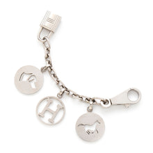 Load image into Gallery viewer, HERMES Amulette4 Bullock Silver Metal
