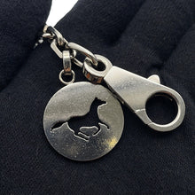 Load image into Gallery viewer, HERMES Amulette4 Bullock Silver Metal
