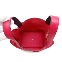 Load image into Gallery viewer, HERMES Picotin Lock Eclat Framboise/RougeSellier Taurillon Clemence Swift Leather Size PM
