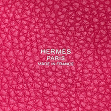 Load image into Gallery viewer, HERMES Picotin Lock Eclat Framboise/RougeSellier Taurillon Clemence Swift Leather Size PM
