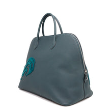 Load image into Gallery viewer, HERMES ★Bolide 1923 chimeres dragon Vert Shipley Togo Leather Velvet Size 45
