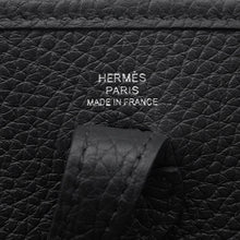 Load image into Gallery viewer, HERMES Evelyne Long Black Taurillon Clemence Size TPM
