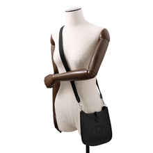 将图像加载到图库查看器中，HERMES Evelyne Long Black Taurillon Clemence Size TPM
