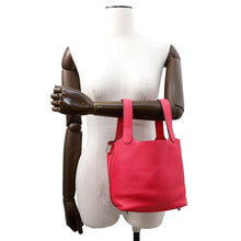 Load image into Gallery viewer, HERMES Picotin Lock Rose Extreme Taurillon Clemence Size PM
