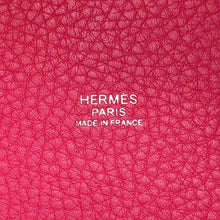 将图像加载到图库查看器中，HERMES Picotin Lock Rose Extreme Taurillon Clemence Size PM
