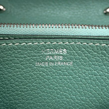 将图像加载到图库查看器中，HERMES Convoyeur Blue Evercolor Size Mini
