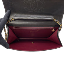 Load image into Gallery viewer, CHANEL Matelasse Push Lock ChainShoulder Bag Black Lambskin
