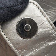 Load image into Gallery viewer, CHANEL Matelasse CC Logo Chain Me Tote Bag SilverA50494 Calf Leather
