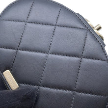 Load image into Gallery viewer, CHANEL Matelasse Chain vanity bag Black Lambskin
