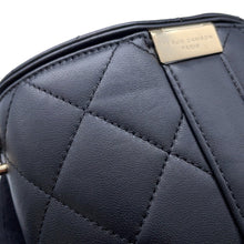 Load image into Gallery viewer, CHANEL Matelasse Chain vanity bag Black Lambskin

