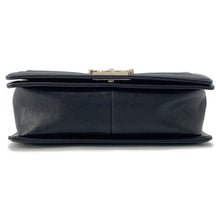 Load image into Gallery viewer, CHANEL Boy Chanel ChainShoulder Bag BlackA67086 Soft Caviar Leather Size 25

