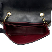 Load image into Gallery viewer, CHANEL Diana ChainShoulder Bag Black Lambskin Size 25

