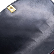 将图像加载到图库查看器中，CHANEL Diana ChainShoulder Bag Black Lambskin Size 25
