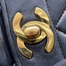 Load image into Gallery viewer, CHANEL Diana ChainShoulder Bag Black Lambskin Size 25
