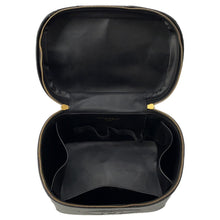 将图像加载到图库查看器中，CHANEL CC Logo 2WAY Vanity Shoulder Bag BlackA06238 Caviar Leather

