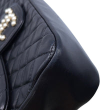Load image into Gallery viewer, CHANEL Matelasse PearlCC Logo 4-chain ChainShoulder Bag BlackA39011 Lambskin
