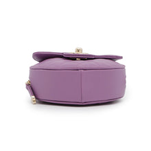 将图像加载到图库查看器中，CHANEL Matelasse Heart ChainShoulderPouch PurpleAP2784 Lambskin
