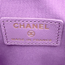 将图像加载到图库查看器中，CHANEL Matelasse Heart ChainShoulderPouch PurpleAP2784 Lambskin
