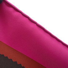Load image into Gallery viewer, HERMES Carre Stirrup・Remix Etriers Remix Size 90 Fuchsia/Marron/Multicolor Silk 100%
