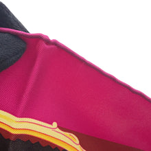 Load image into Gallery viewer, HERMES Carre Stirrup・Remix Etriers Remix Size 90 Fuchsia/Marron/Multicolor Silk 100%
