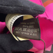 Load image into Gallery viewer, HERMES Carre Stirrup・Remix Etriers Remix Size 90 Fuchsia/Marron/Multicolor Silk 100%
