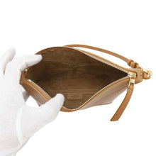 Load image into Gallery viewer, LOEWE Puzzlefold Pouch warm dessertC510PT1X01 Shiny Nava Calf Leather
