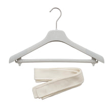 将图像加载到图库查看器中，HERMES ★Serie button long gilet Size 42 blanc naturel Cashmere100%
